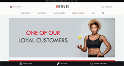 Desktop Screenshot of berlei.com